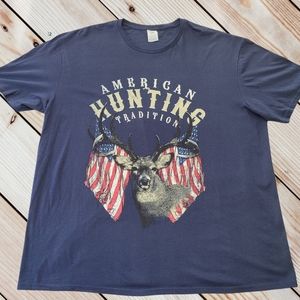 Men's American Hunting Tradition Blue T-Shirts NWOT Sz 2XL